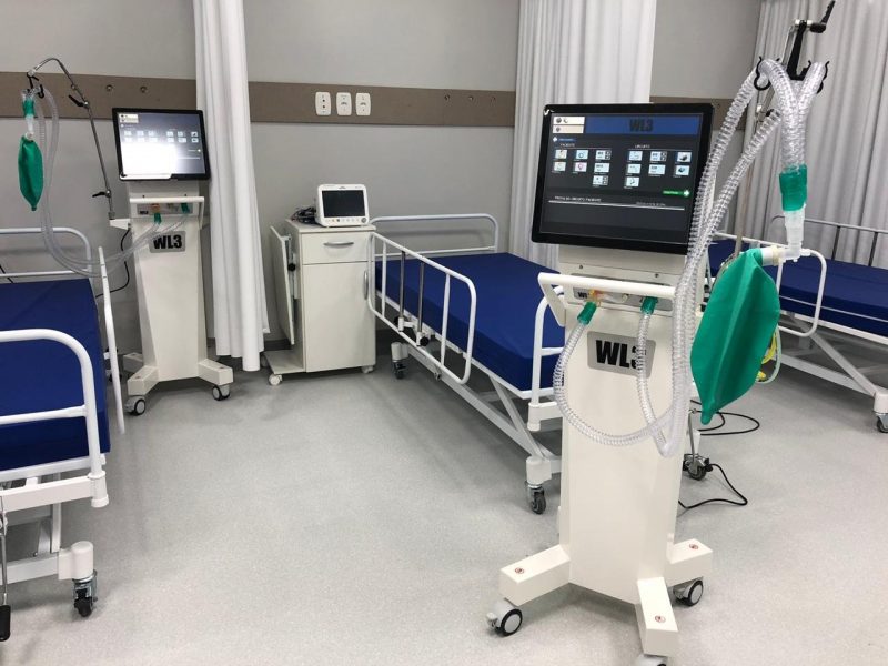 Taxa de ocupa&ccedil;&atilde;o de UTI baixa para 66,84% em SC – Foto: HBR/Divulga&ccedil;&atilde;o/ND