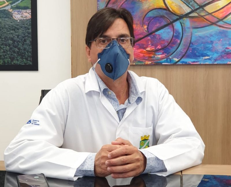 Secret&aacute;rio foi diagnosticado com Covid-19 no in&iacute;cio de julho – Foto: Prefeitura de Brusque/Divulga&ccedil;&atilde;o/ND