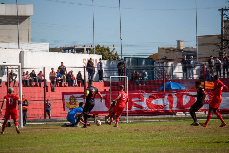 Inter de Lages venceu o Santa Catarina por 4 a 2 – Foto: Gabriel Athayde/Divulga&ccedil;&atilde;o/ND