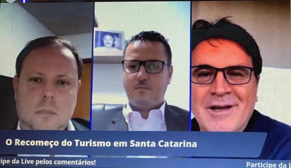 Vin&iacute;cius de Lucca, Alexandre Biz e Vin&iacute;cius Lummertz