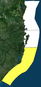 Alerta de ressaca e mar agitado no Litoral Sul do Estado – Foto: Defesa Civil/Divulga&ccedil;&atilde;o