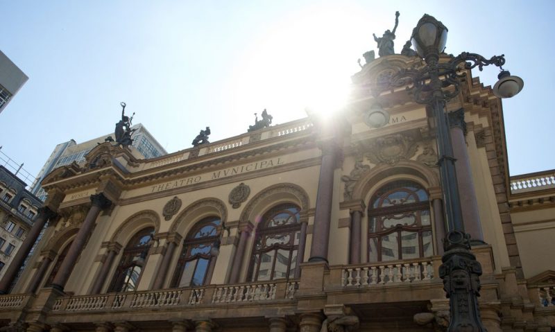 Teatro municipal, em S&atilde;o Paulo. – Foto: Marcelo Camargo/ND