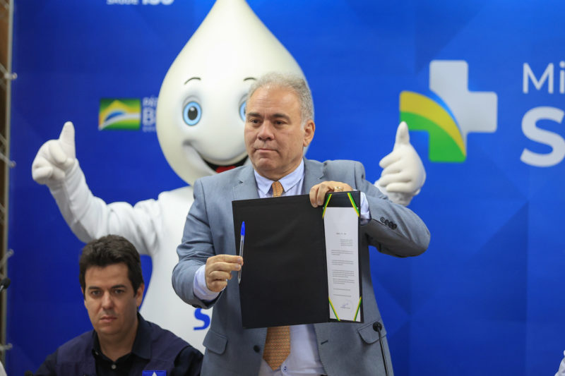 Ministro da Sa&uacute;de assinou portaria nesta sexta-feira (22) – Foto: Myke_Sena Divulga&ccedil;&atilde;o/ND