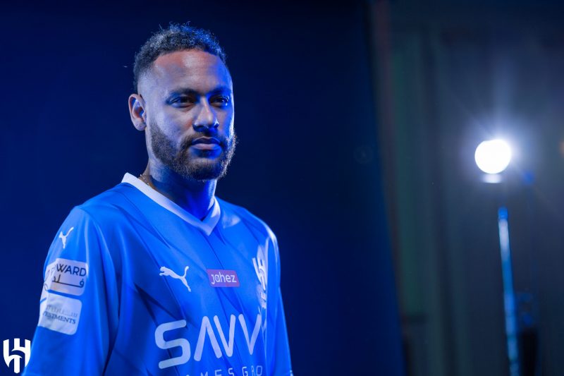 Neymar &eacute; o novo jogador do Al-Hilal – Foto: Al-Hilal/Divulga&ccedil;&atilde;o/ND