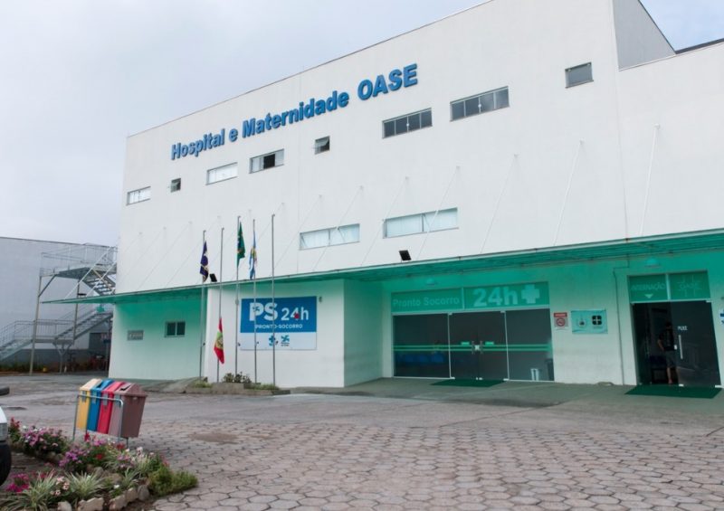 Hospital Oase é referência no Vale do Itajaí para casos de Covid-19 – Foto: Divulgação/ND