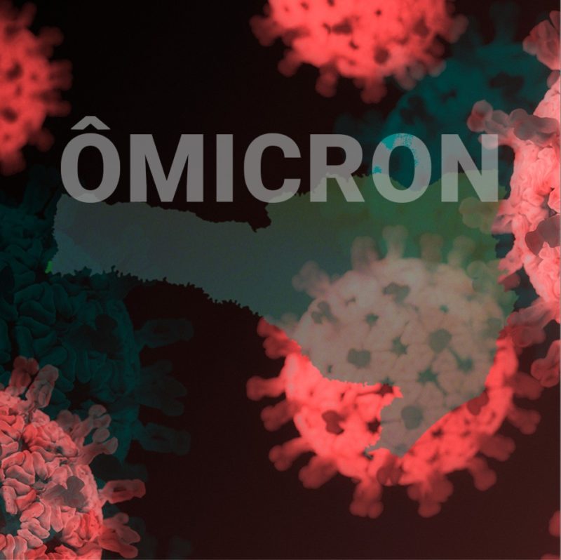 Santa Catarina confirma mais dois casos da variante &Ocirc;micron – Foto: Arte/ND