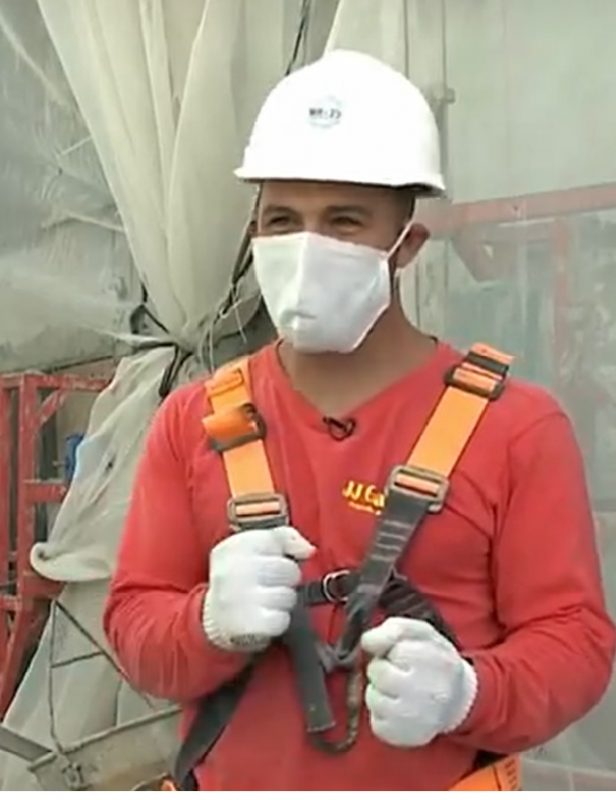 Ademar de Souza conta como foram os momentos de apreens&atilde;o. Foto: reprodu&ccedil;&atilde;o TV