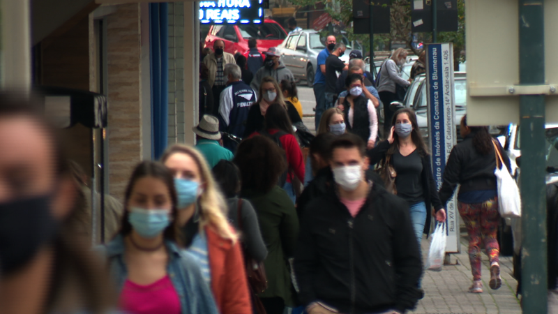 Blumenau registra recorde de mortes em dia de an&uacute;ncio de flexibiliza&ccedil;&atilde;o de medidas – Foto: NDTV