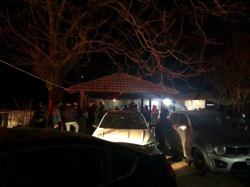 Festa foi flagrada na noite de sexta-feira – Foto: PM/ND