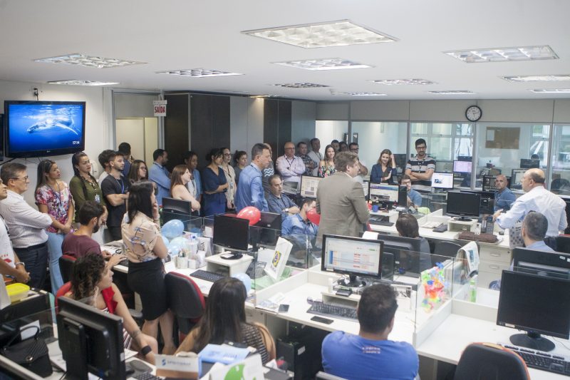 Em 2019 a equipe do ND se reuniu para celebrar os 13 anos do jornal – Foto: Flávio Tin/arquivo/ND