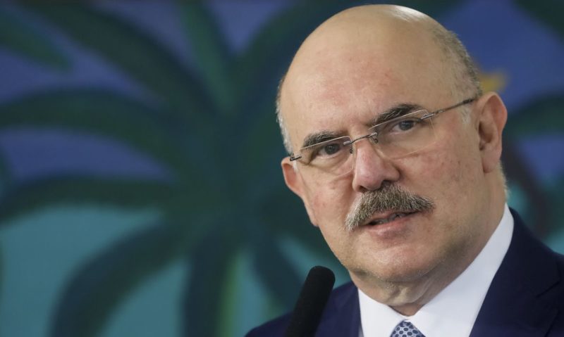 Milton Ribeiro culpou o medo da contamina&ccedil;&atilde;o pela absten&ccedil;&atilde;o – Foto: Isac N&oacute;brega/PR/ND