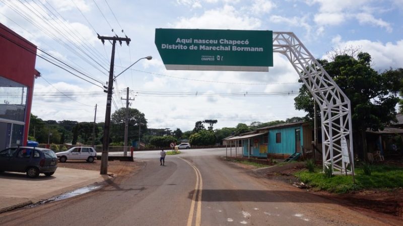 Homic&iacute;dio aconteceu no Distrito de Marechal Bormann – Foto: Prefeitura de Chapec&oacute;/ND