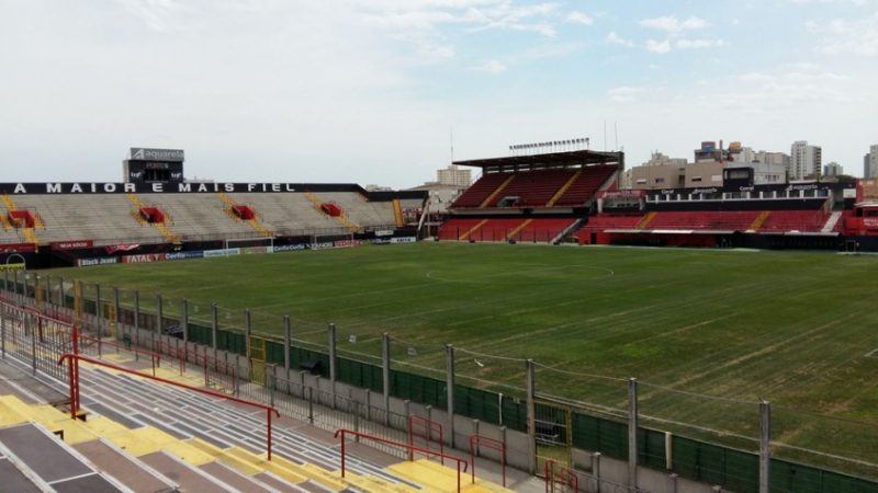 Est&aacute;dio Bento Freitas, em Pelotas – Foto: Gustavo Pereira/Brasil de Pelotas