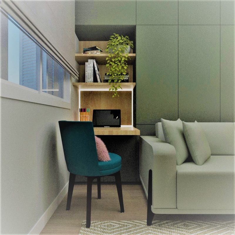 Novo morar tem home offices adequados para as famílias – Foto: Divulgação/Rico Mendonça