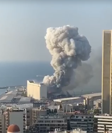 Explosões em Beirute - Foto: Reprodução/ND