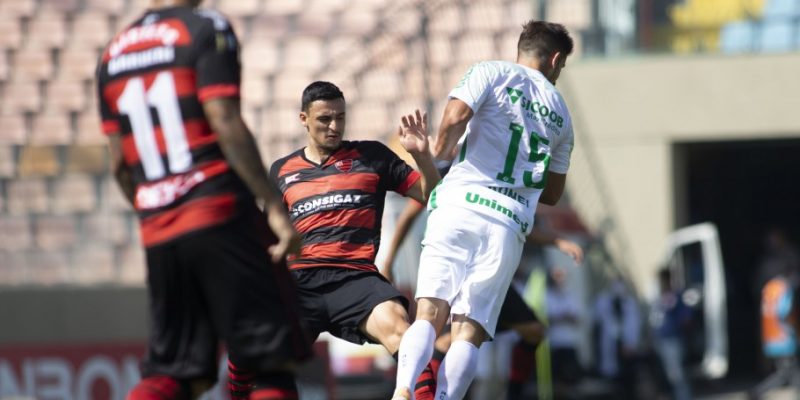 Oeste 0 a 0 Chapecoense, na primeira rodada da Série B 2020 &#8211; Foto: Diogo Reis/AGIF/CBF/divulgação