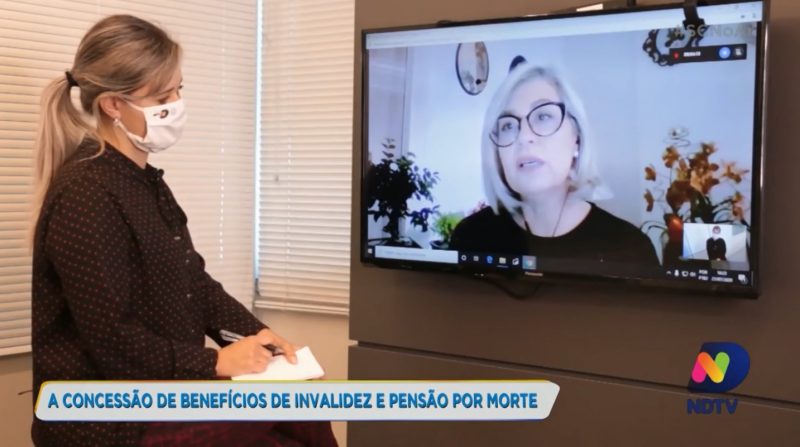 Esposo da advogada Mariluci Zimmerman Alves contratou plano de previdência privada e garantiu segurança familiar para casos de invalidez e pensão por morte – Foto: Reprodução NDTV
