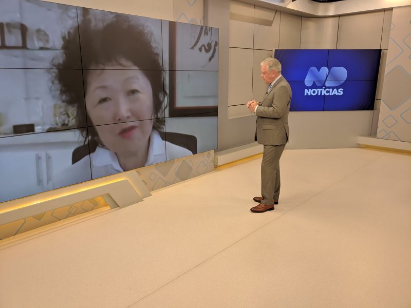 Nise Yamaguchi fala sobre pandemia de coronav&iacute;rus e op&ccedil;&otilde;es de tratamento – Foto: Reprodu&ccedil;&atilde;o/ND