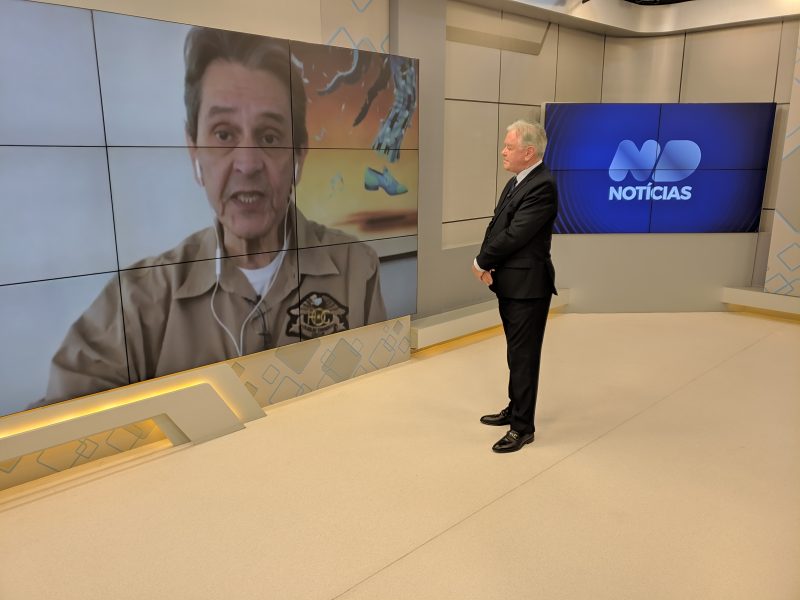 Roberto Jefferson concedeu entrevista ao ND Notícias – Foto: Reprodução/ND Notícias
