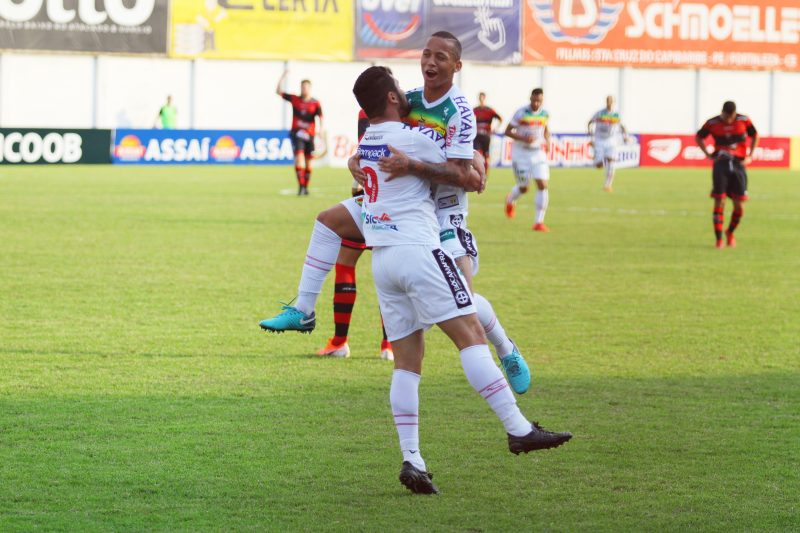 Mais um gol comemorado pelo Brusque, que segue no seu objetivo de acessar &agrave; S&eacute;rie B, do brasileiro – Foto: Lucas Gabriel/Brusque FC/divulga&ccedil;&atilde;o