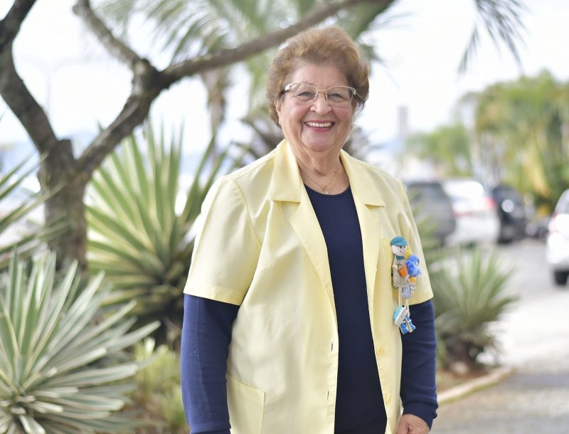 Maria Gertrudes da Luz Gomes, a Vov&oacute; Gertrudes, fundadora e presidente da Avos. &mdash; Foto: Alessandro Darabas/Divulga&ccedil;&atilde;o/ND