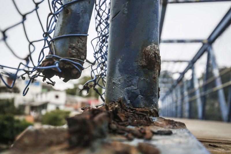 Laudo da Laudo Civil destaca corros&atilde;o na ponte da Barra – Foto: Anderson Coelho/ND