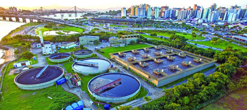 Esta&ccedil;&atilde;o de tratamento de Esgoto da Capital: a Nova Engevix executou o projeto executivo, gerenciamento, fiscaliza&ccedil;&atilde;o e apoio t&eacute;cnico aos servi&ccedil;os – Divulga&ccedil;&atilde;o/ND