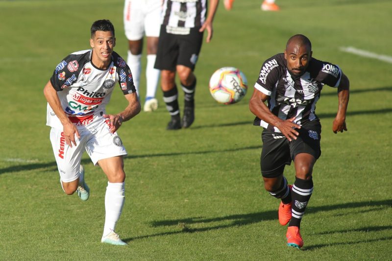 Operário 3 a 1 Figueirense: estreia na Série B 2020 com derrota; não seria recordada, é óbvio, se o clube não tivesse sido rebaixado à Série C – Foto: José Tramontin/OFEC
