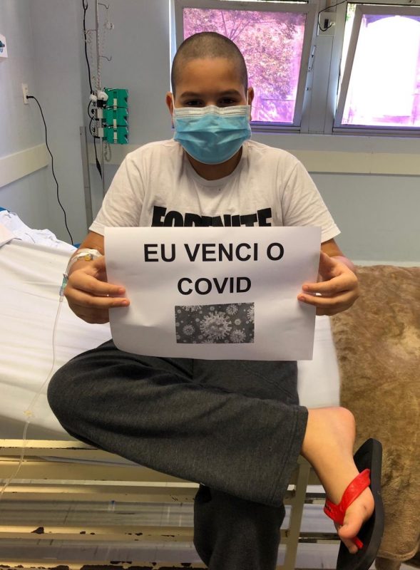 Abrahão Evangelista Barbosa foi o segundo paciente curado da SIM-P em SC &#8211; Foto: Divulgação/SES