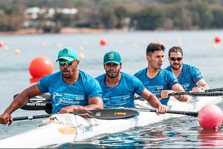 Aos 21 anos, Edinho foi convocado para a Seleção Brasileira de canoagem, onde está até hoje – Foto: Arquivo pessoal/Divulgação ND