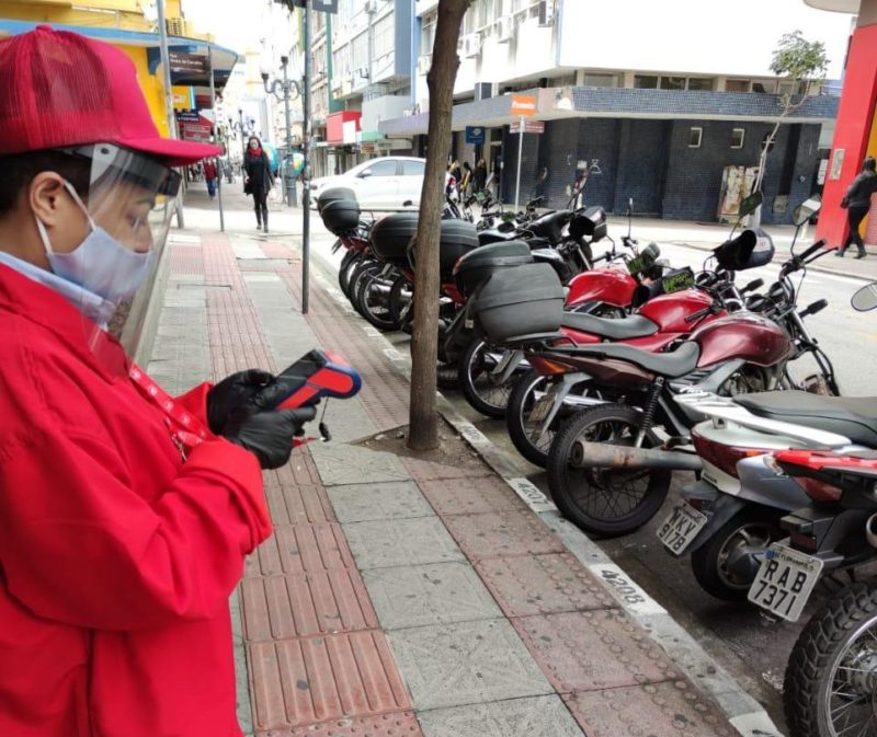 Estacionamento rotativo voltou a ser cobrado no dia 24 de agosto do ano passado – Foto: Rizzo Parking/Divulga&ccedil;&atilde;o