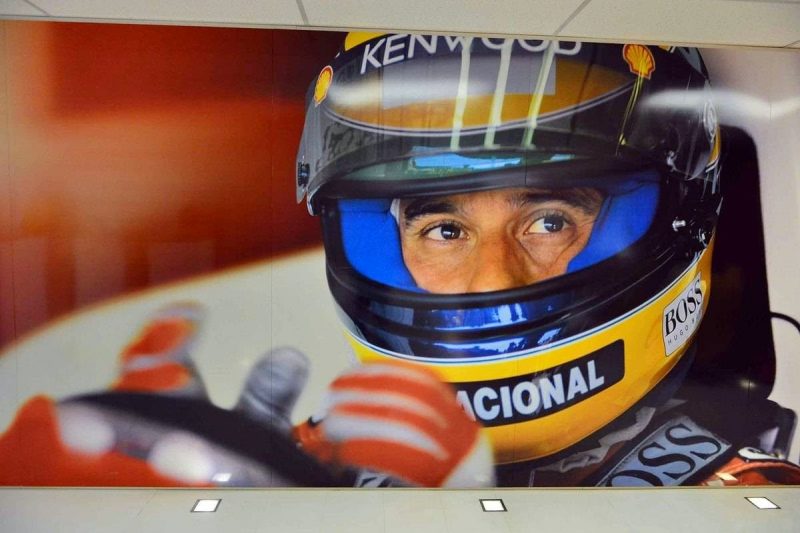 Ayrton Senna, apontado por muitos como o mais brilhante piloto da humanidade. Na verdade, ele foi o melhor de todos os tempos.  &#8211; Foto: Eduardo Enomoto/R7/divulgação