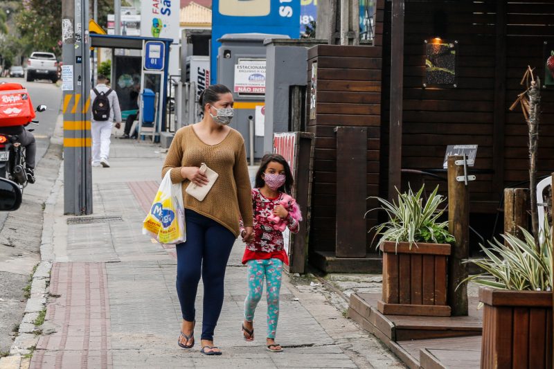 Santa Catarina teve alta no isolamento social, ficando acima da m&eacute;dia nacional e em 10&ordm; no ranking de Estados – Foto: Anderson Coelho/ND