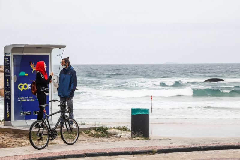 Maior parte das praias em Florian&oacute;polis est&atilde;o pr&oacute;prias para receber banhistas – Foto: Anderson Coelho/Arquivo/ND