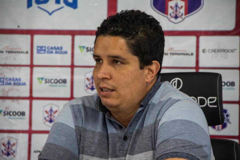 Marco Gama, superintendente de futebol do Rubro-Anil &#8211; Foto: Bruno Golembiewski/CNMD