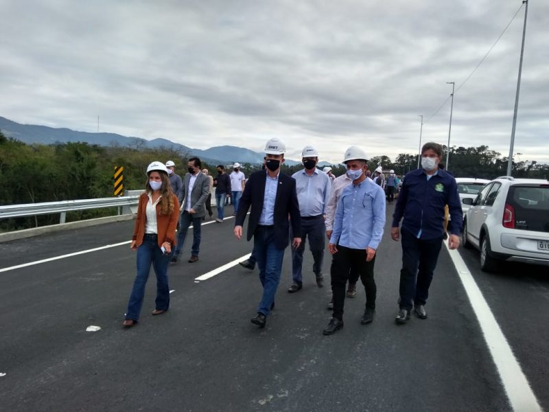 DNIT libera novo trevo da Mafisa na BR-470 em Blumenau – Foto: Aline Camargo/Grupo ND