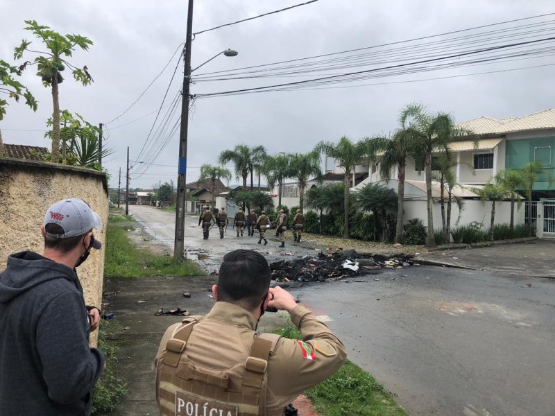 Ato ocorreu na manh&atilde; desta ter&ccedil;a-feira (18) – Foto: Pol&iacute;cia Militar/Divulga&ccedil;&atilde;o