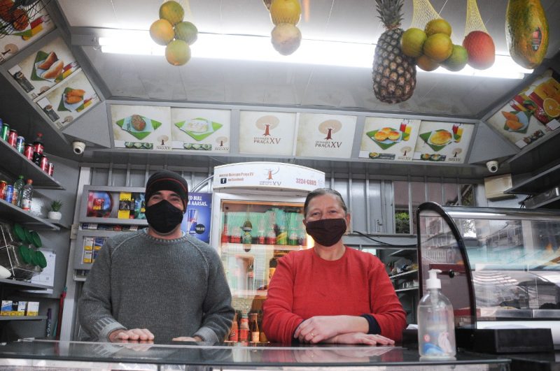 Frio aquece com&eacute;rcio local&nbsp; – Foto: Cr&eacute;ditos: Leo Munhoz/ND