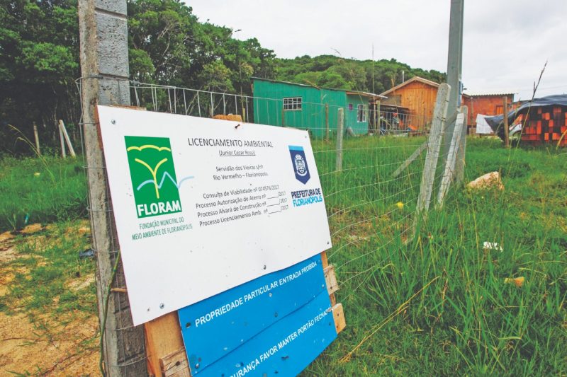 Cerca de 51% das constru&ccedil;&otilde;es em Florian&oacute;polis n&atilde;o atendem aos crit&eacute;rios urban&iacute;sticos legais e s&atilde;o consideradas obras irregulares – Foto: Marco Santiago/arquivo/ND