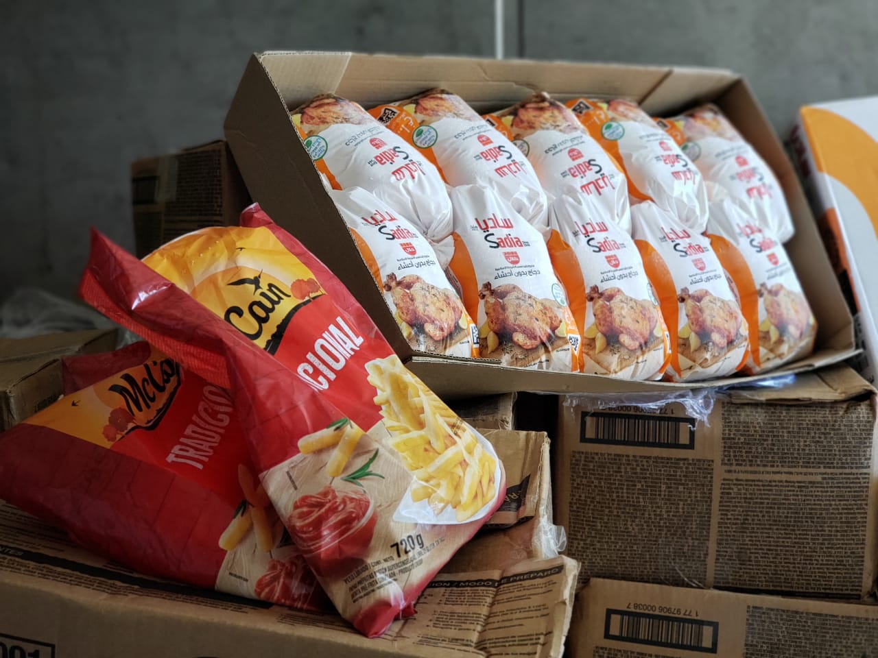 Contêiner furtado com 10 toneladas de batata e frango é localizado em Navegantes