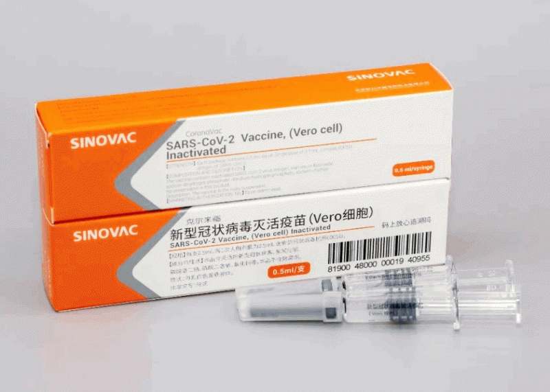 Fabricada pela farmacêutica chinesa Sinovac, os testes estão sendo realizados desde 21 de julho em seis Estados, em 9 mil voluntários. Foto: Divulgação/Sinovac Biotech Ltda