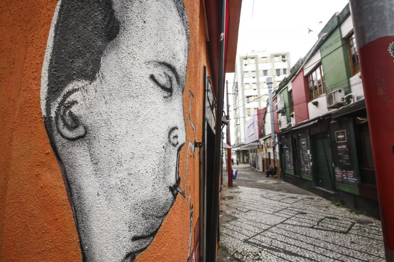 Regi&atilde;o central de Florian&oacute;polis, em foto da semana passada – Foto: Anderson Coelho/ND