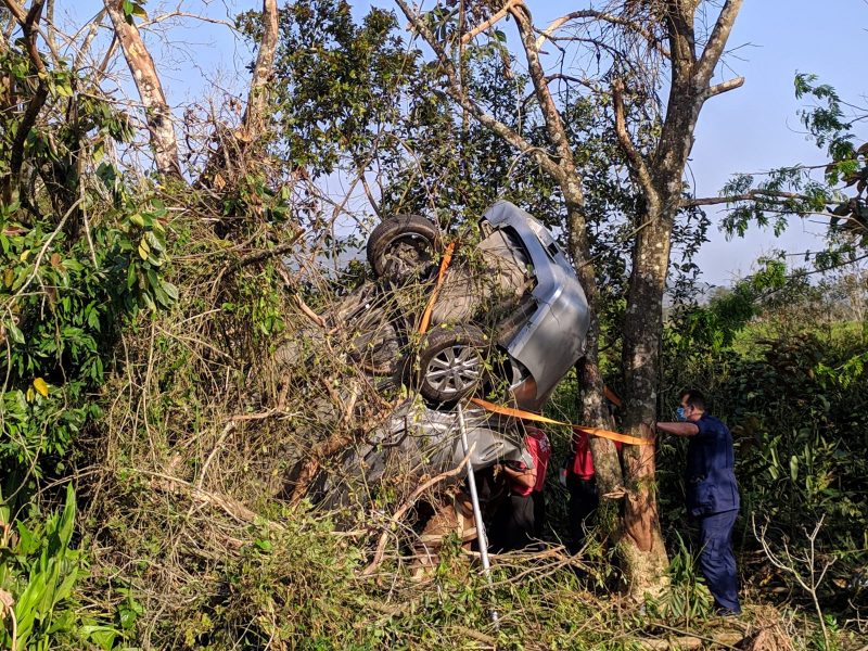 Uma pessoa morre e outra fica gravemente ferida em acidente na BR-470 – Foto: Paulo Flores/Arquivo Pessoal