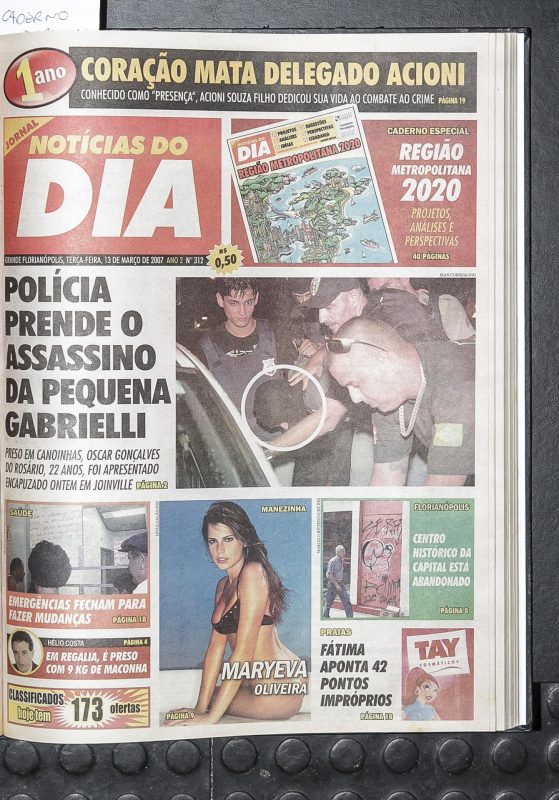 Capa da edição comemorativa de um ano do jornal, em 2007 – Foto: Bruno Ropelato/arquivo/ND