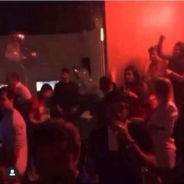 V&iacute;deos mostram aglomera&ccedil;&atilde;o em ambas as casas. – Foto: Reprodu&ccedil;&atilde;o/Redes sociais