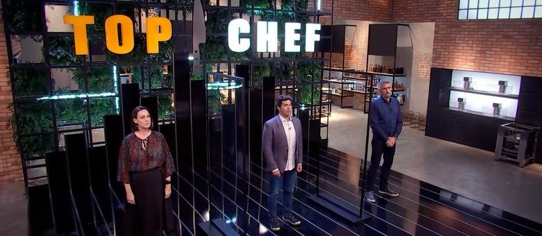 Jurados explicam as novas medidas de seguran&ccedil;a na retomada das grava&ccedil;&otilde;es do Top Chef Brasil – Foto: Reprodu&ccedil;&atilde;o/Record TV
