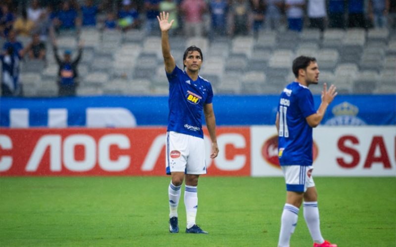 Marcelo Moreno voltou ao Cruzeiro e &eacute; o destaque da equipe – Foto: Bruno Haddad/Cruzeiro