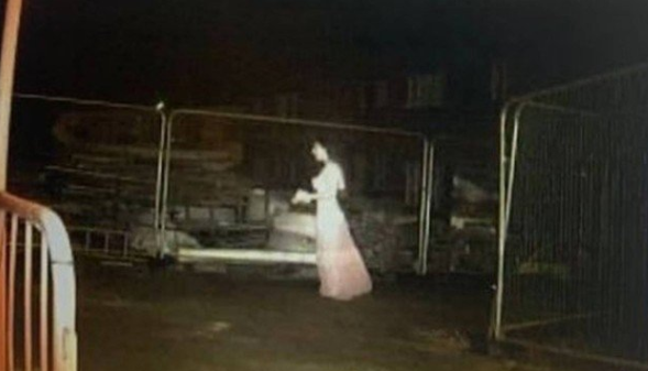 Sensor de canteiro de obra registra a presença de “noiva fantasma” – Foto: Birmingham Mail