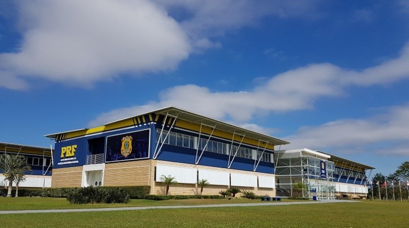 Centro de treinamento da PRF, em Florian&oacute;polis – Foto: Divulga&ccedil;&atilde;o/ND