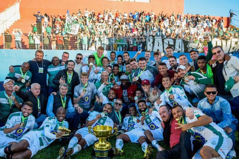 Metropolitano conquistou o t&iacute;tulo da S&eacute;rie B em 2018 diante do Marc&iacute;lio Dias – Foto: S&aacute;vio James Pereira